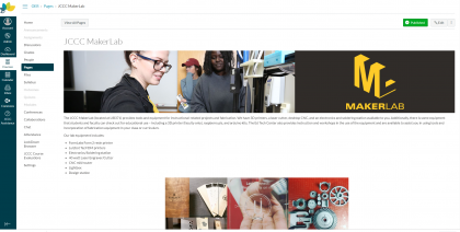 canvas makerlab page