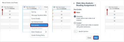 oct changes screenshot
